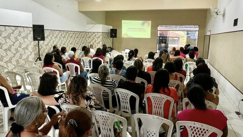 ENCONTRO SOBRE AUTOCUIDADO NA VIDA DOCENTE É REALIZADO PELA APLB DE JEQUIÉ EM HOMENAGEM AOS PROFESSORES PELA PASSAGEM DO SEU DIA.