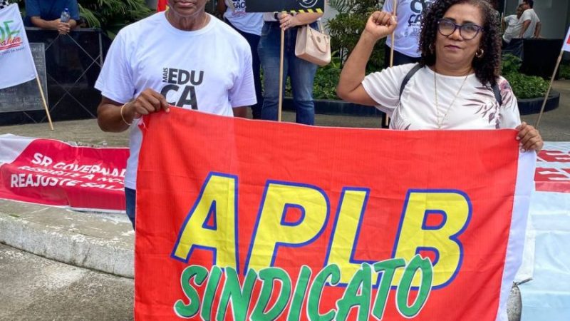 Paralisação – Rede Estadual: APLB reúne categoria na AL-BA para pressionar votação de projetos da Educação