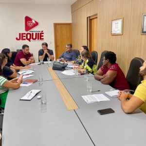 REALIZADA PRIMEIRA REUNIÃO DO GOVERNO MUNICIPAL DE JEQUIÉ COM REPRESENTANTES DA APLB-SINDICATO.