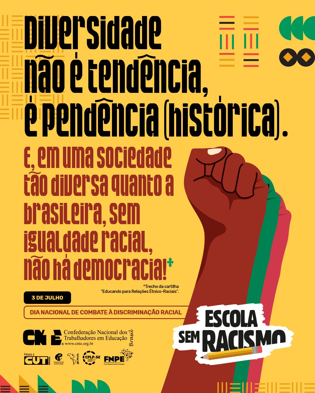 Diversidade não é tendência, é pendência histórica!