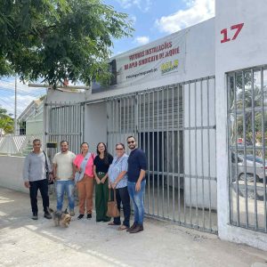 NOVA SEDE APLB: DIRETORIA RECEBE ETAPA CONCLUÍDA POR PARTE DOS ENGENHEIROS DA OBRA.