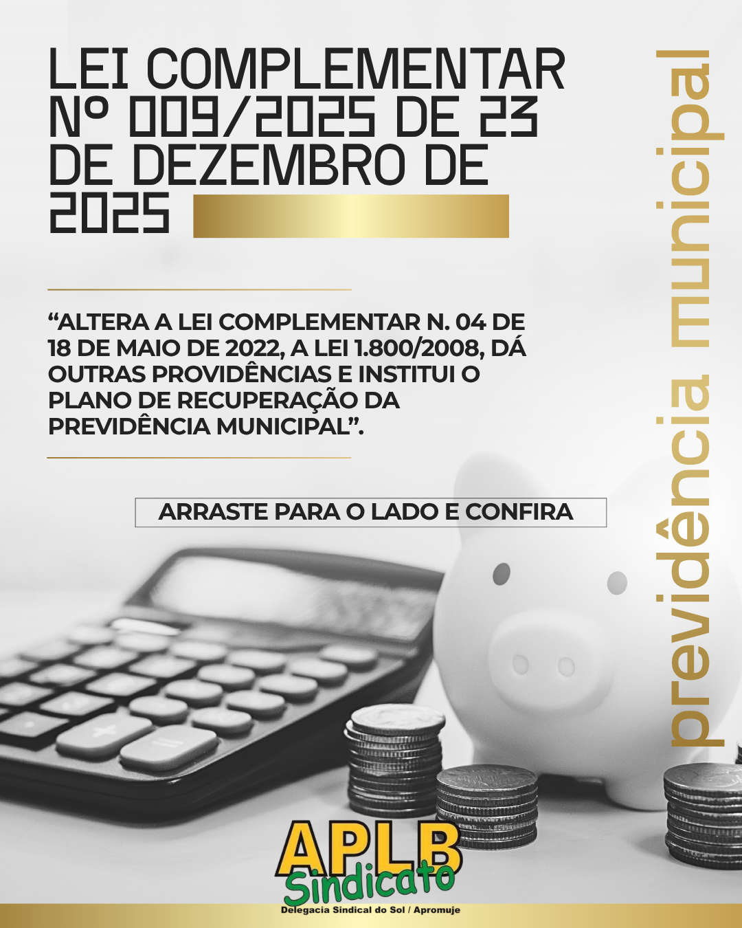 Jequié institui Plano de Recuperação da Previdência Municipal com nova legislação