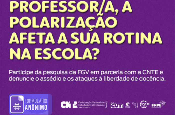 Pesquisa investiga como a polarização afeta o dia a dia de professores/as