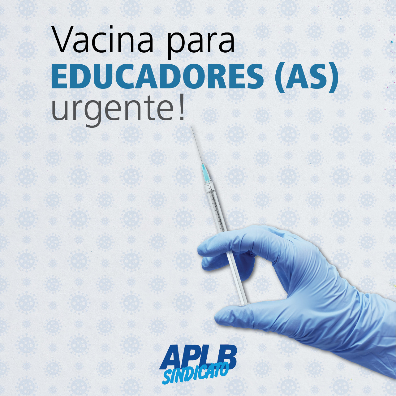 VITÓRIA DA EDUCAÇÃO – Governo inclui trabalhadores da educação no grupo prioritário de vacinação